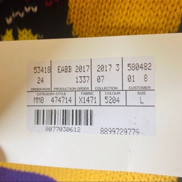 NWT Gucci Unisex cat sweater soft wool men’s Large XL Extra Large 100% authentic - Picture 16 of 16